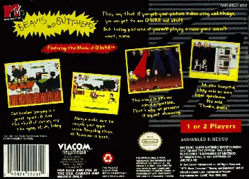 Beavis and Butt-Head (USA) box cover back